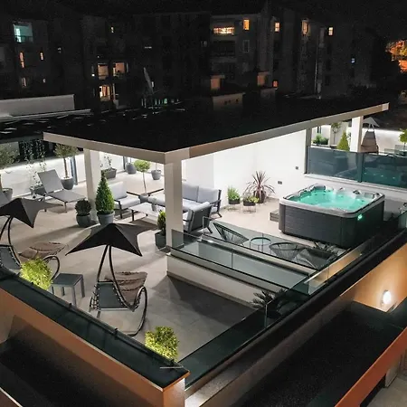 Leonardo Luxury 2 Penthouse With Jacuzzi Apartment Zadar